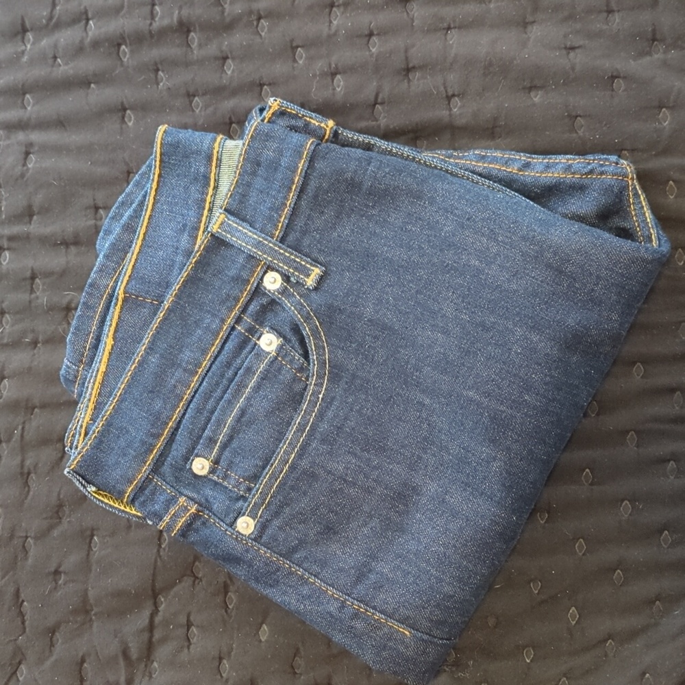 Levi's Blue Slim Straight Jeans Classic Fit